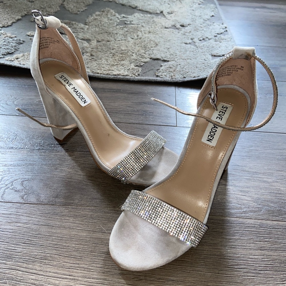 steve madden heels. very comfortable